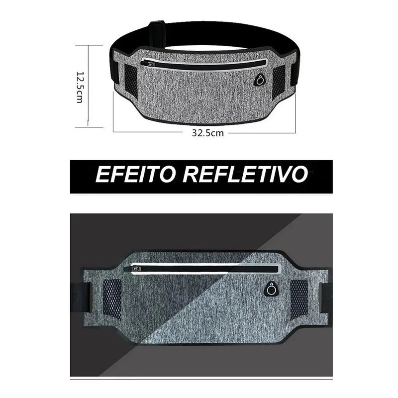 Pochete Impermeável à Prova D'água Porta Celular Sports Bolsa Bike Fitnes