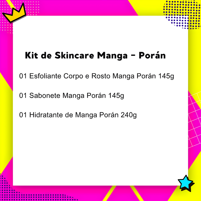 Kit Completo Manga Rosa Porán (1651)